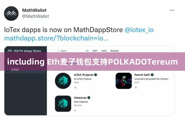 including Eth麦子钱包支持POLKADOTereum