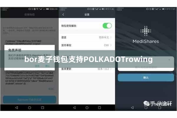 bor麦子钱包支持POLKADOTrowing
