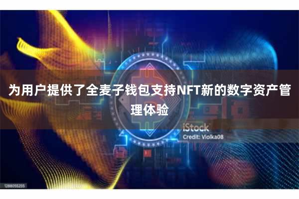 为用户提供了全麦子钱包支持NFT新的数字资产管理体验
